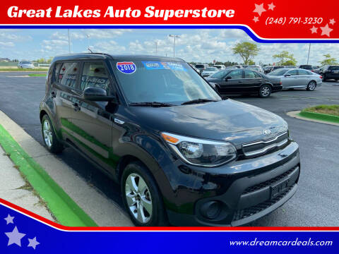 2018 Kia Soul for sale at Great Lakes Auto Superstore in Waterford Township MI