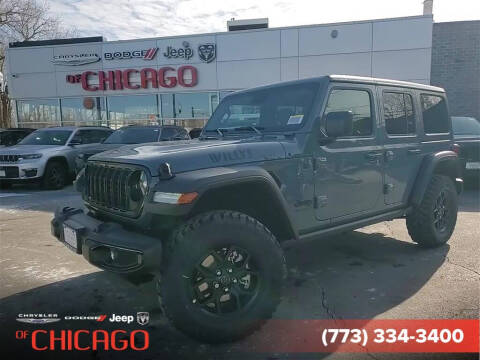 2025 Jeep Wrangler for sale at Chrysler Dodge Jeep RAM of Chicago in Chicago IL