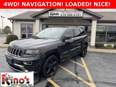 2016 Jeep Grand Cherokee for sale at Rino's Auto Sales in Celina OH