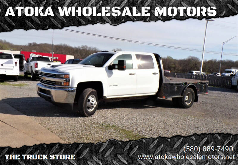 2018 Chevrolet Silverado 3500HD for sale at ATOKA WHOLESALE MOTORS in Atoka OK