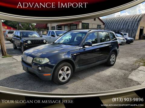 2008 BMW X3 for sale at Advance Import in Tampa FL
