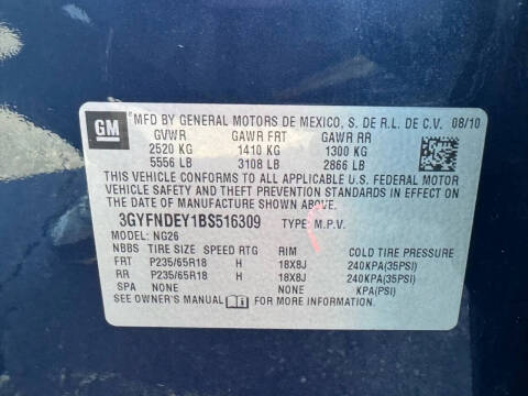 2011 Cadillac SRX Luxury Collection