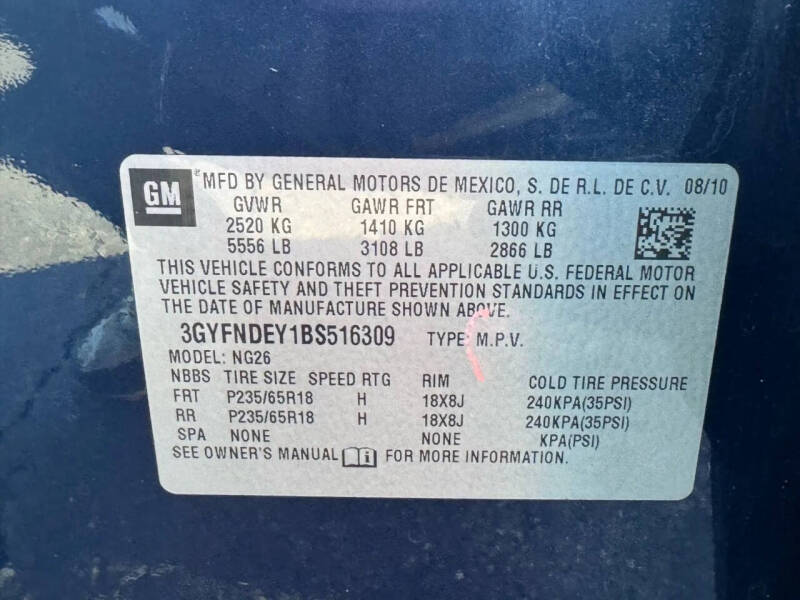 2011 Cadillac SRX Luxury Collection