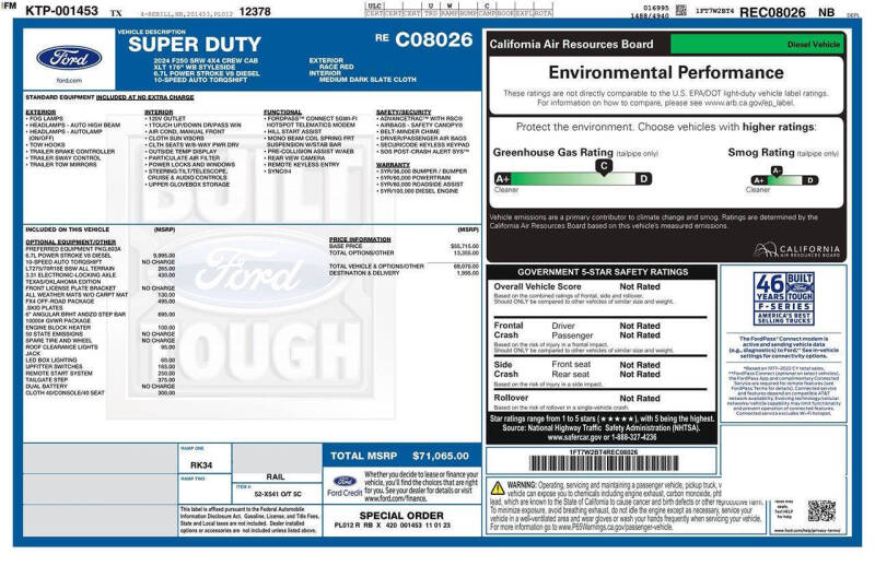2024 Ford F-250 Super Duty XLT