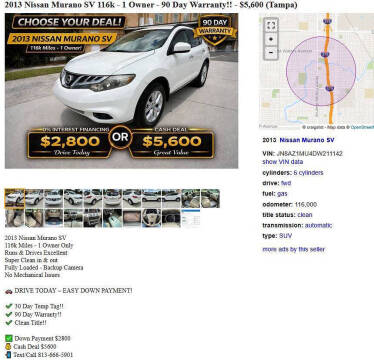 2013 Nissan Murano SV
