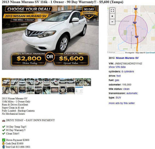 2013 Nissan Murano SV