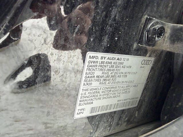 2020 Audi Q7 quattro Premium Plus 55 TFSI