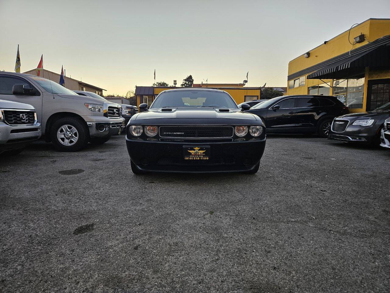 Black 2012 Dodge Challenger SXT SXT 2dr Coupe 2