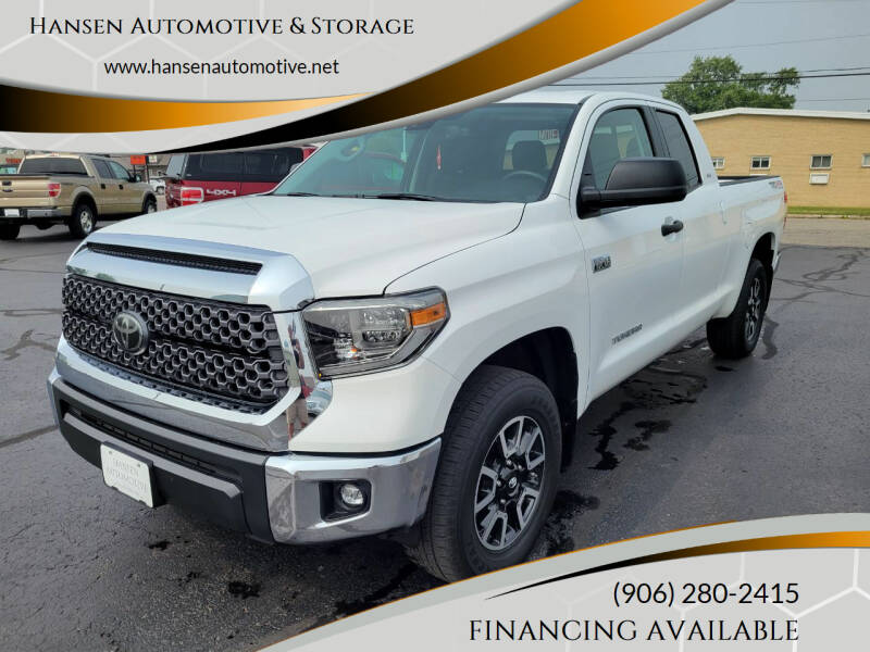 2018 Toyota Tundra for sale at Hansen Automotive & Storage in Escanaba MI