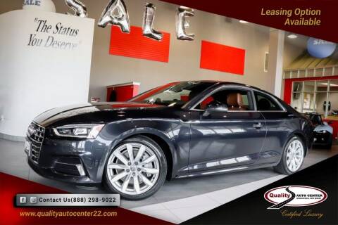 2018 Audi A5 for sale at Quality Auto Center of Springfield in Springfield NJ