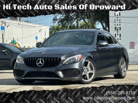 2015 Mercedes-Benz C-Class for sale at Hi Tech Auto Sales Of Broward in Hollywood FL