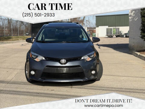 2014 Toyota Corolla S Plus