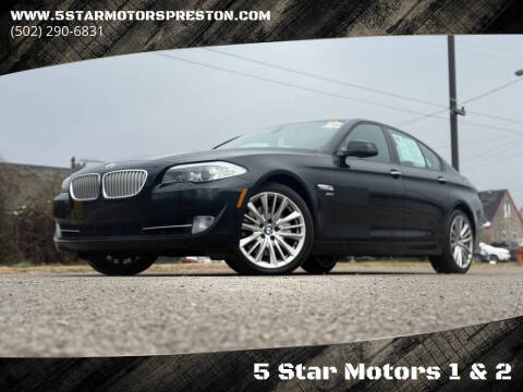 2012 BMW 5 Series 550i xDrive