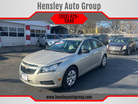 2014 Chevrolet Cruze for sale at Hensley Auto Group in Middletown OH