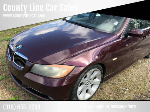 2008 BMW 3 Series for sale at County Line Car Sales Inc. in Delco NC