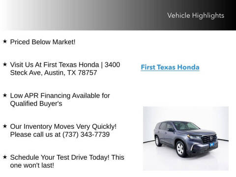 2023 Honda Pilot LX