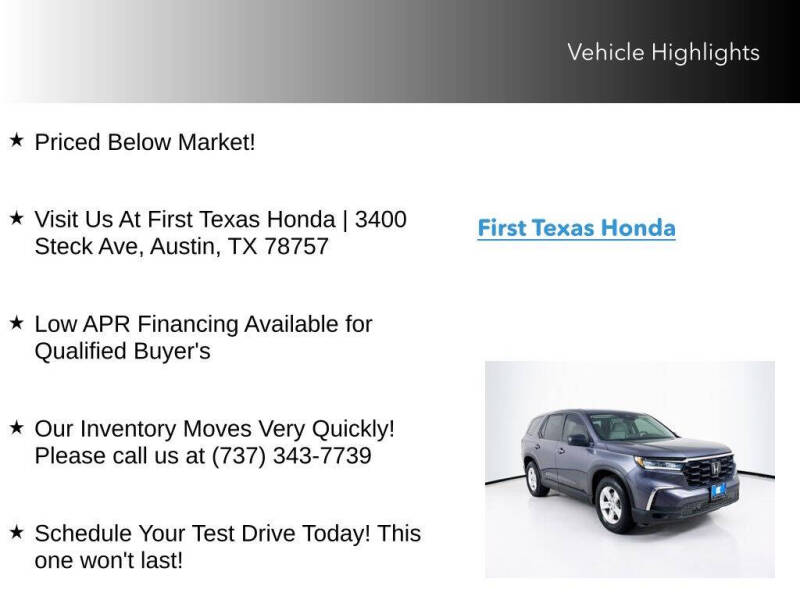 2023 Honda Pilot LX