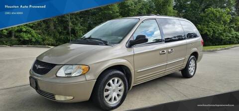 2003 Chrysler Town and Country for sale at Houston Auto Preowned in Houston TX