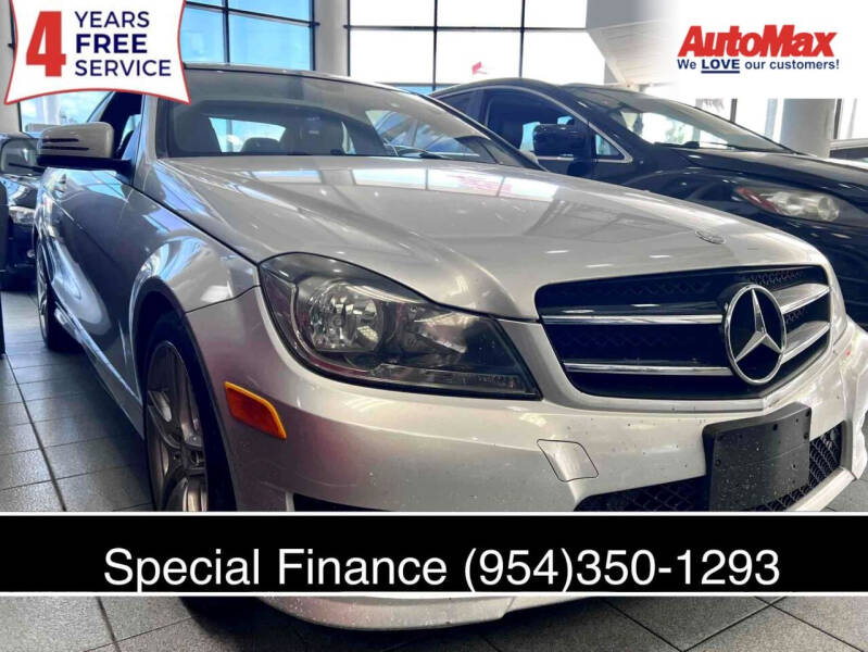 2014 Mercedes-Benz C-Class for sale at Auto Max in Hollywood FL