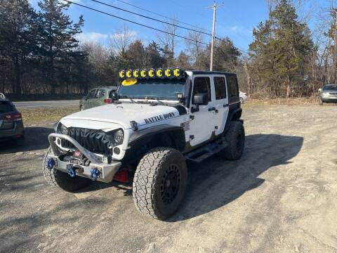 2013 Jeep Wrangler Unlimited for sale at B & B GARAGE LLC in Catskill NY
