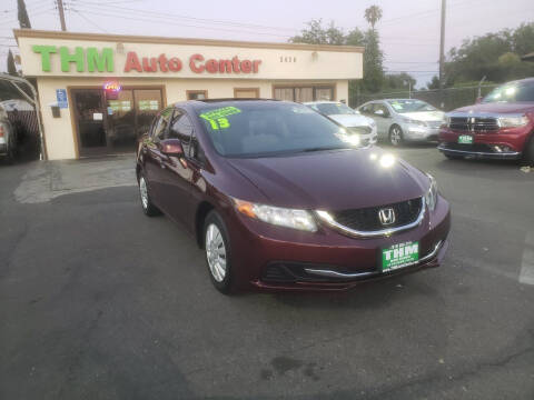 2013 Honda Civic for sale at THM Auto Center Inc. in Sacramento CA