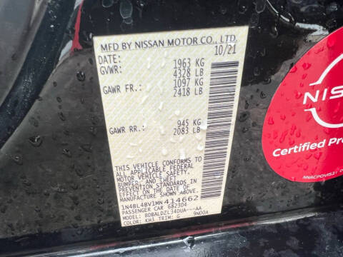 2021 Nissan Altima 2.5 S