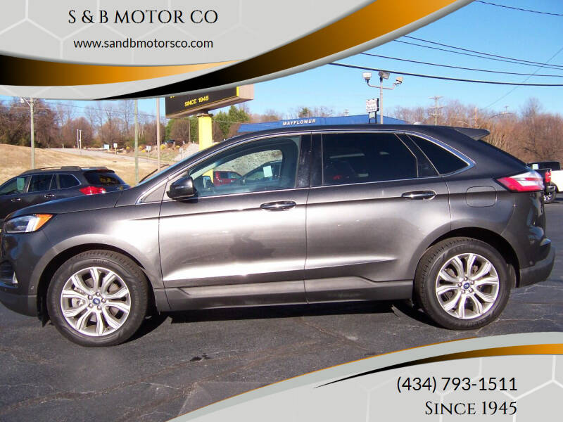 2019 Ford Edge for sale at S & B MOTOR CO in Danville VA