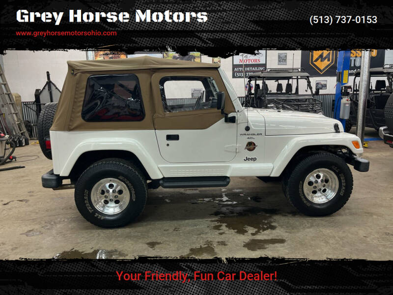 1998 Jeep Wrangler for sale at Grey Horse Motors in Hamilton OH