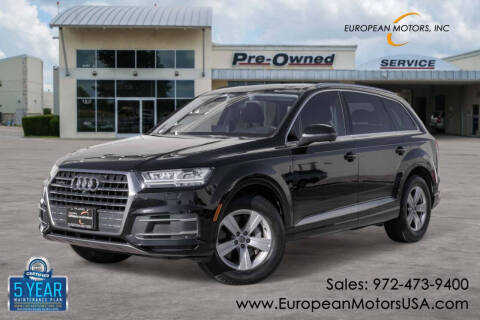 2019 Audi Q7 for sale at European Motors Inc in Plano TX