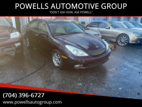 2004 Lexus ES 330 for sale at POWELLS AUTOMOTIVE GROUP in Gastonia NC