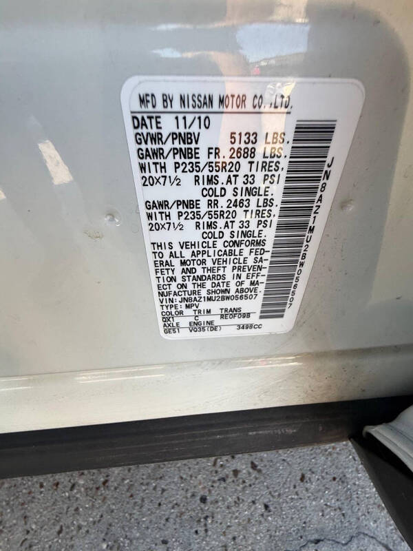 2011 Nissan Murano LE