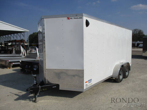 2022 RC Trailers Enclosed Cargo RDLX 7X16TA2 for sale at Rondo Truck & Trailer in Sycamore IL