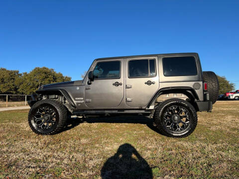 2016 Jeep Wrangler Unlimited for sale at RTB Truck Sales in Brock TX