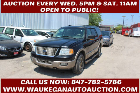 2003 Ford Expedition for sale at Waukegan Auto Auction in Waukegan IL