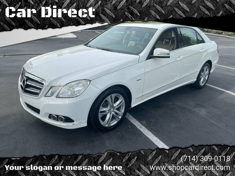 2011 Mercedes-Benz E-Class for sale at Car Direct in Orange CA