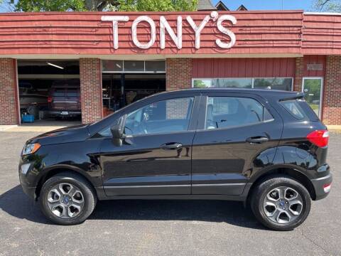 2018 Ford EcoSport for sale at Tonys Car Sales in Richmond IN