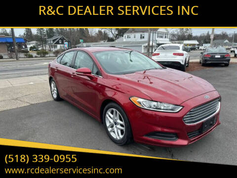 2016 Ford Fusion for sale at R&C DEALER SERVICES INC in Cohoes NY