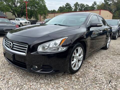 2014 Nissan Maxima for sale at CROWN AUTO in Spring TX