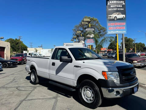 2014 Ford F-150 for sale at Sanmiguel Motors in South Gate CA
