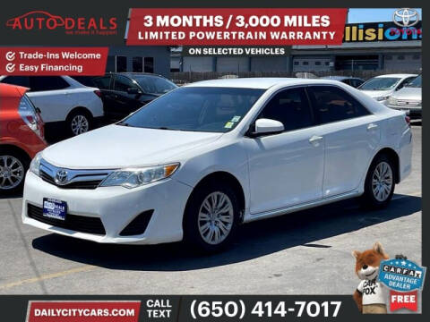 2012 Toyota Camry for sale at AutoDeals in Daly City CA