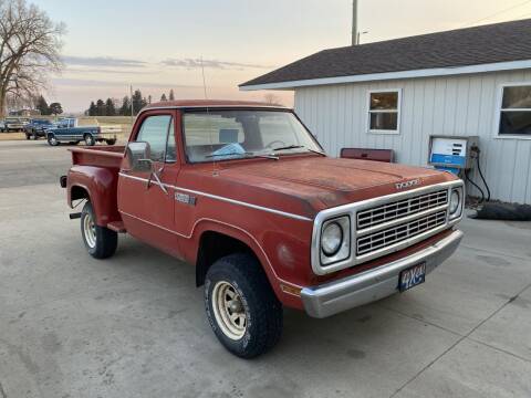 1979 Dodge Power Wagon 4x4 for sale at B & B Auto Sales in Brookings SD