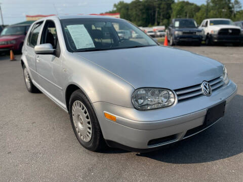 2002 Volkswagen Golf for sale at Atlantic Auto Sales in Garner NC