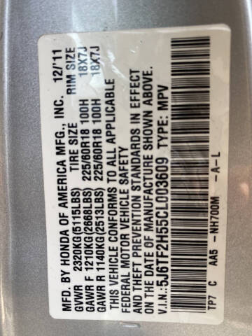 2012 Honda Crosstour EX-L V6