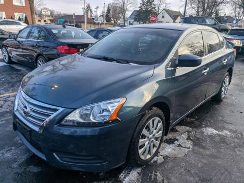 2014 Nissan Sentra for sale at CLASSIC MOTOR CARS in West Allis WI