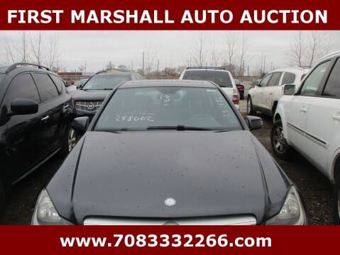 2013 Mercedes-Benz C-Class for sale at First Marshall Auto Auction in Harvey IL
