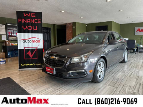 2015 Chevrolet Cruze for sale at AutoMax in West Hartford CT