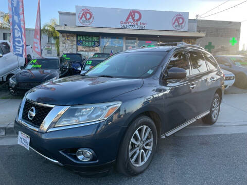 2015 Nissan Pathfinder for sale at AD CarPros, Inc. - Whittier in Whittier CA