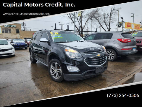 2016 Chevrolet Equinox for sale at Capital Motors Credit, Inc. in Chicago IL