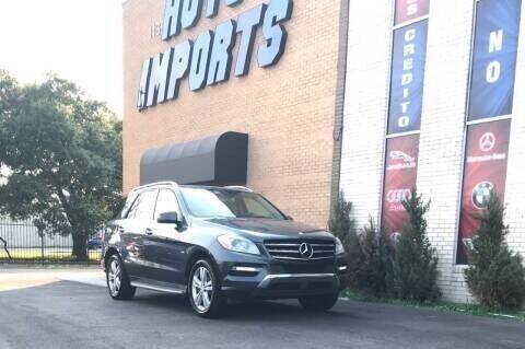 2012 Mercedes-Benz M-Class for sale at Auto Imports in Houston TX