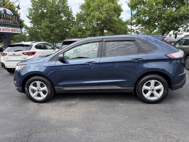 Black 2017 Ford Edge SE AWD SE 4dr Crossover 2